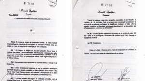 Hasta el día de la fecha el gobernador no la reglamentó razón por la cual, no tiene vigencia